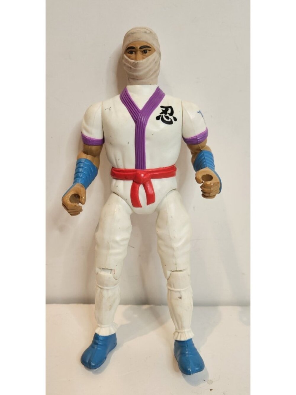 Vintage Rambo Freedom Force White Dragon Ninja Figure Anabasis 1985